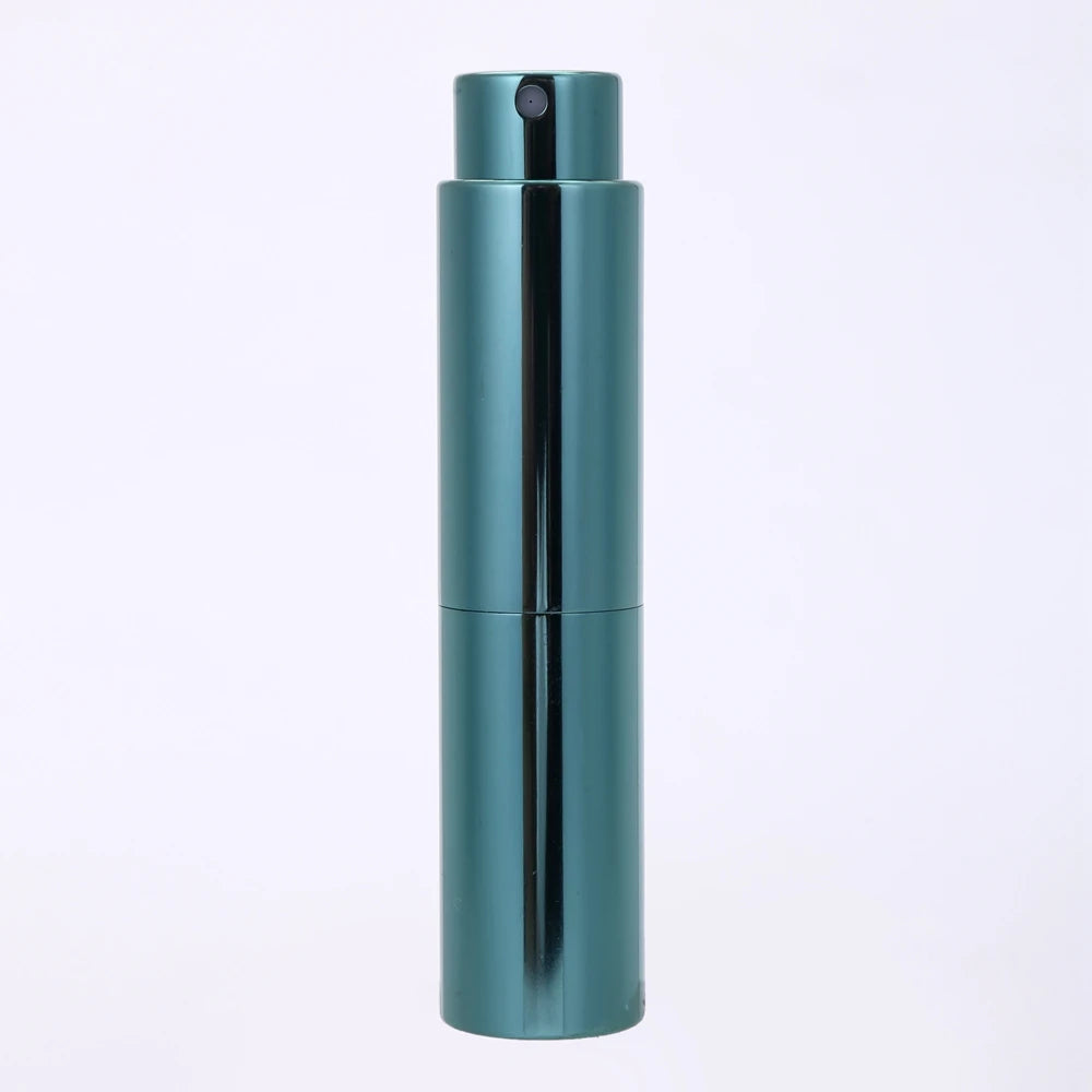 8ml Portable Travel Pocket Mini Empty Metal Aluminum Twist up Refillable Perfume Spray Atomizer Bottle