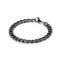 KALEN  Black Color Stainless Steel Bracelets for Men