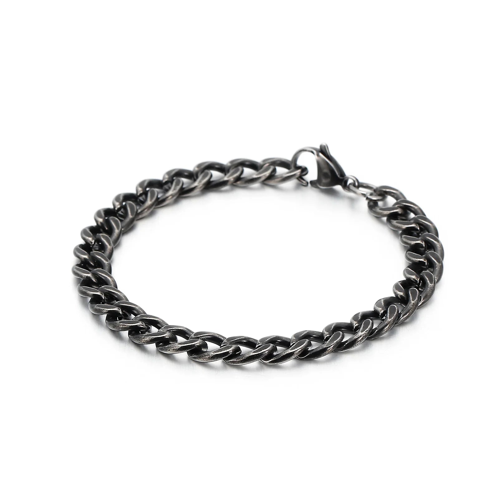 KALEN  Black Color Stainless Steel Bracelets for Men