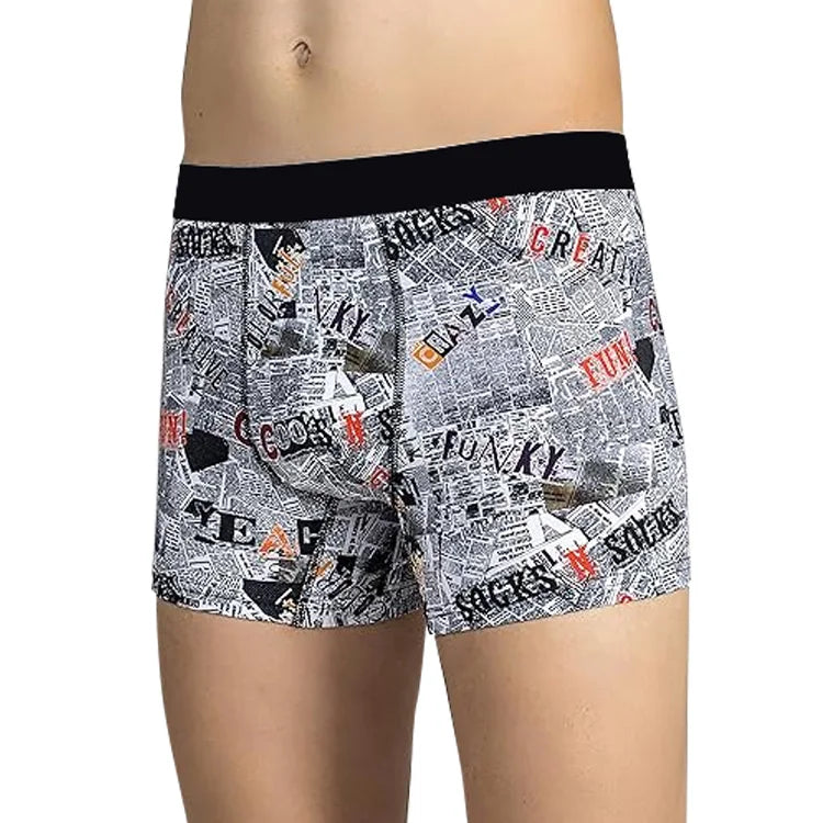 Seamless Creative Style Men's Underwear Boxer Brief Breathable and Stretchable Comfortable Fabric Tightly Prevent Embarrassment