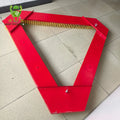 Professional Triangular Turf Brush 120cm Wide Leveling Tool for Sand & Rubber Infill on Soccer Fields and Football Pitches
