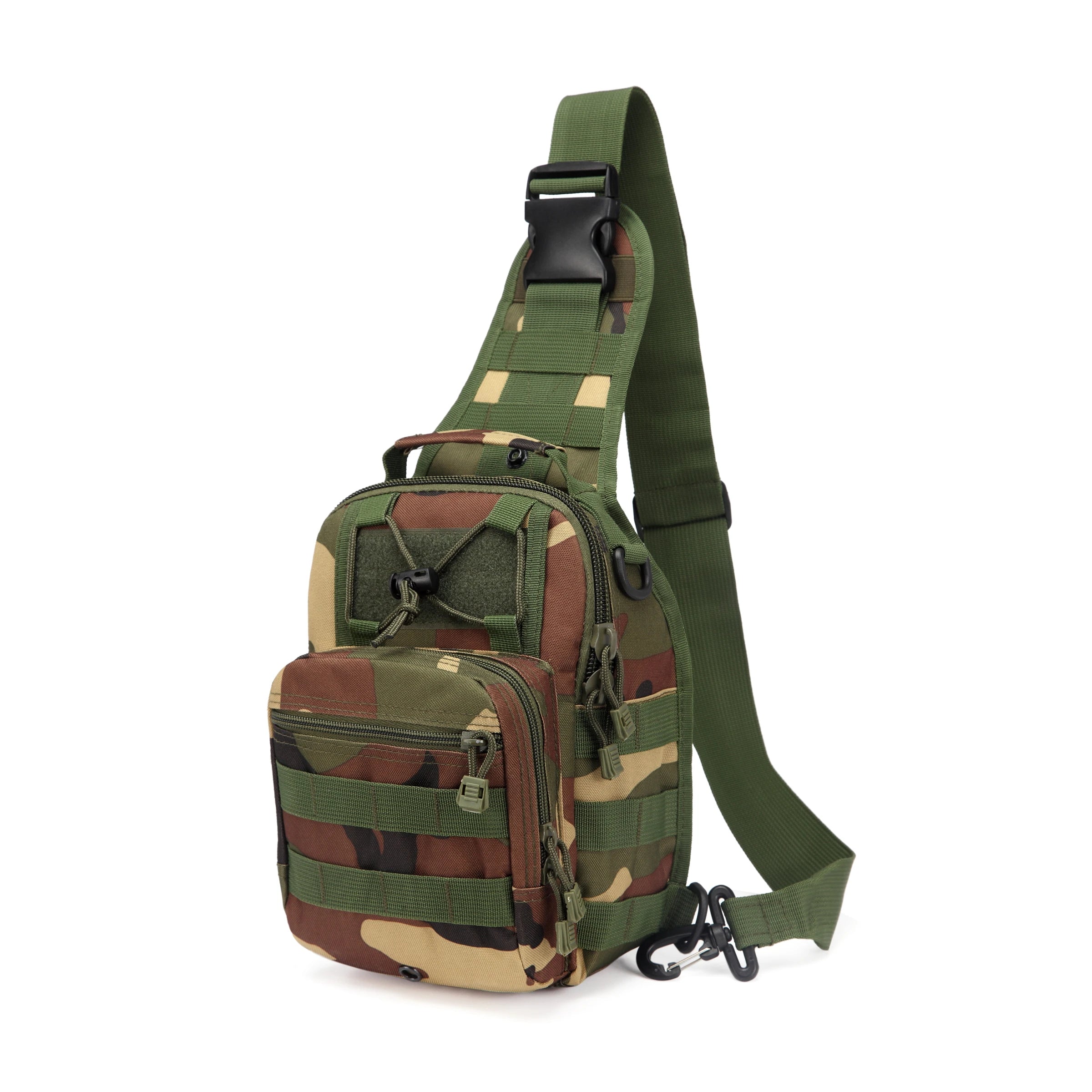 5L Outdoor Tactical Men's Camouflage Chest Bag MOLLE Training Equipment Oblique Shoulder Backpack Hiking Chest Bag