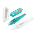 HY Crystal UV Resin Mold Silicone Epoxy Pendulum Gemstone Necklace Pendant Molds for Resin Jewelry Making