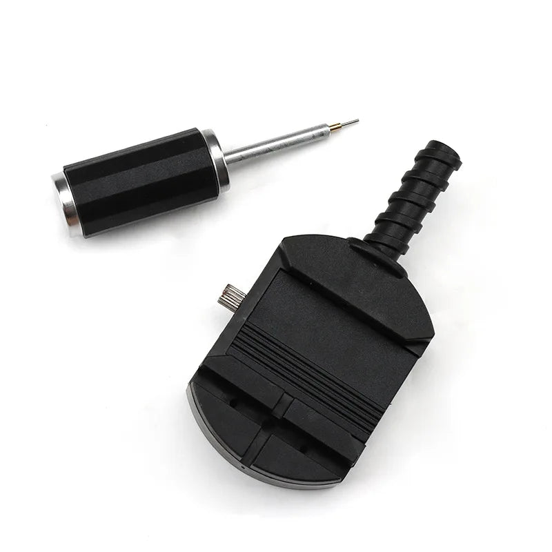 Black Plastic Adjuster Watchmaker Repair Tool Watch Strap Spring Bar Remover Steel Wristwatch Chain Pin Repair Tools