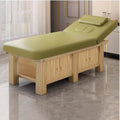 Korean Wooden Base Storage Portable Massage Bed Electric Manual Adjustment Massage Bed Eyelash Bed