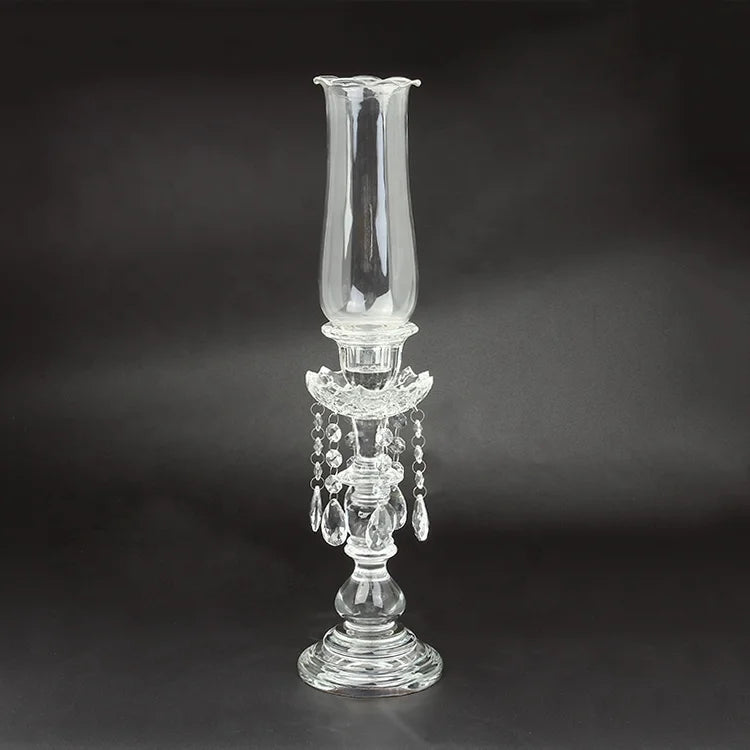 K9 Crystal Glass Candleholder Craft for Wedding Decoration