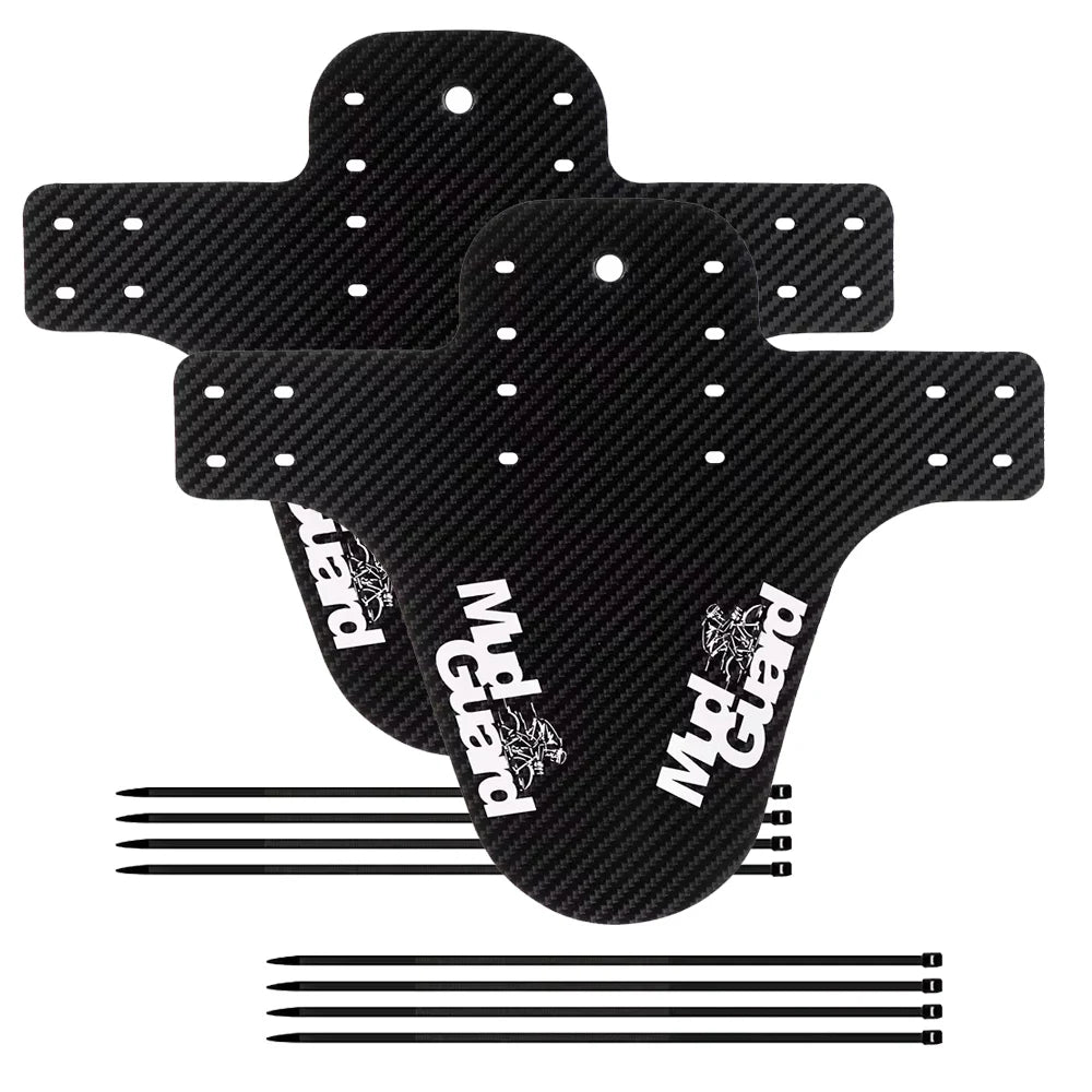 1 set Mountain Bike Fender for Set Front/Rear Ultralight Carbon Pattern MTB