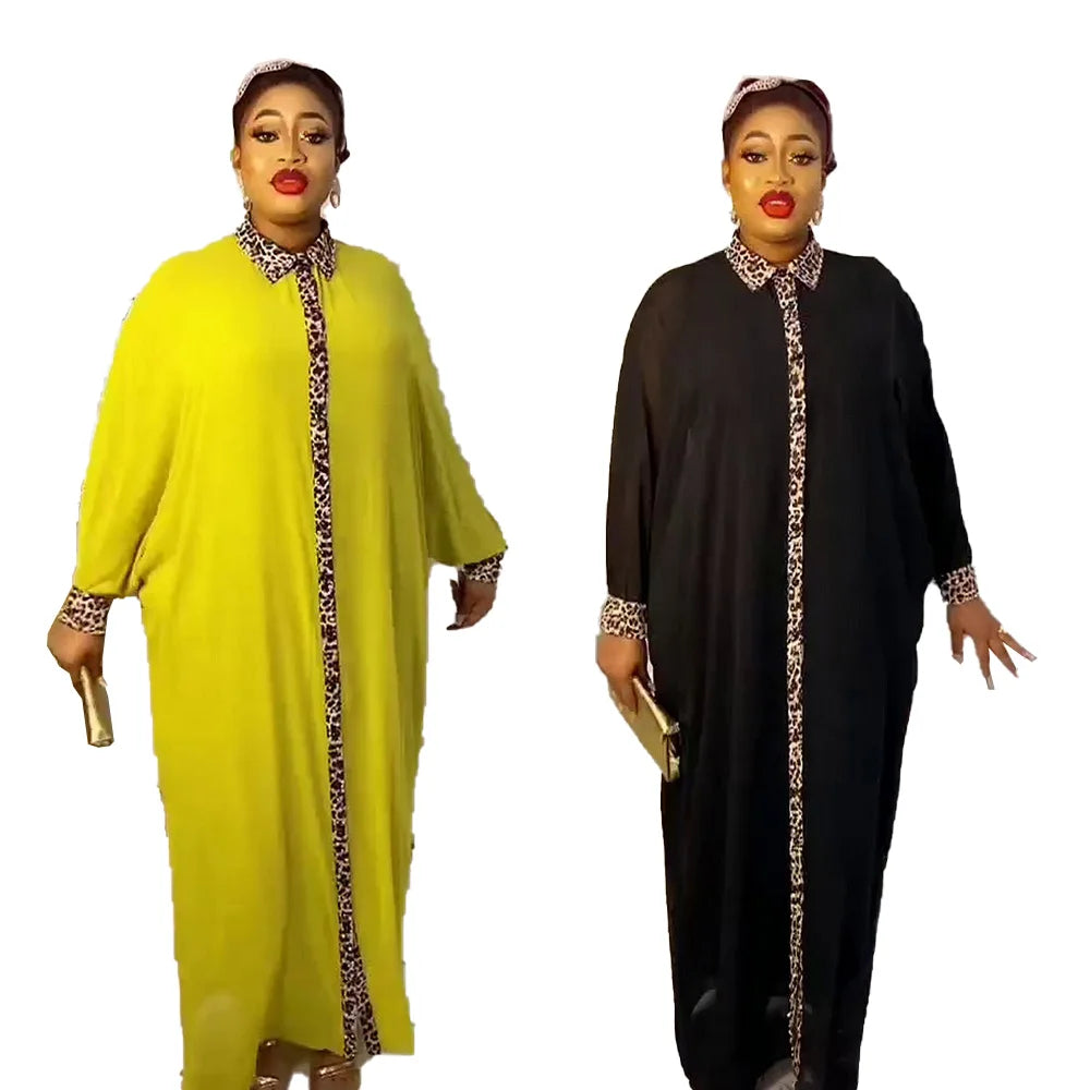 New Africa Women's Dresses African Women African Dresses for Women Clothes Two Set OEM Service Bazin Riche African Dresses