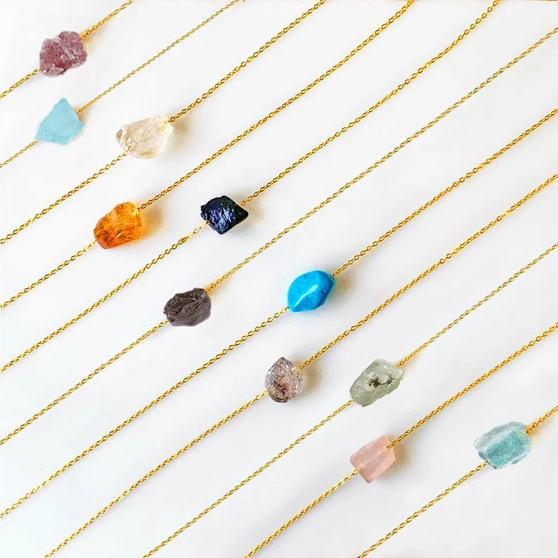 Custom Natural Raw Stone Bracelet Healing Crystal tiger Eye Gold Plated Couple Feng Shui Jewelry Crystal Bracelets for Woman