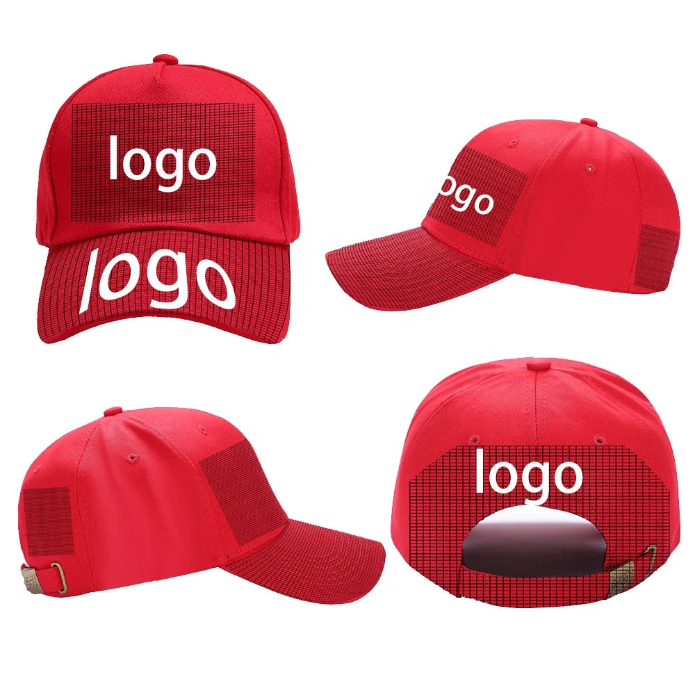 Custom Logo 5 Panel Adjustable Blank Hats Sports Baseball Cap for Man