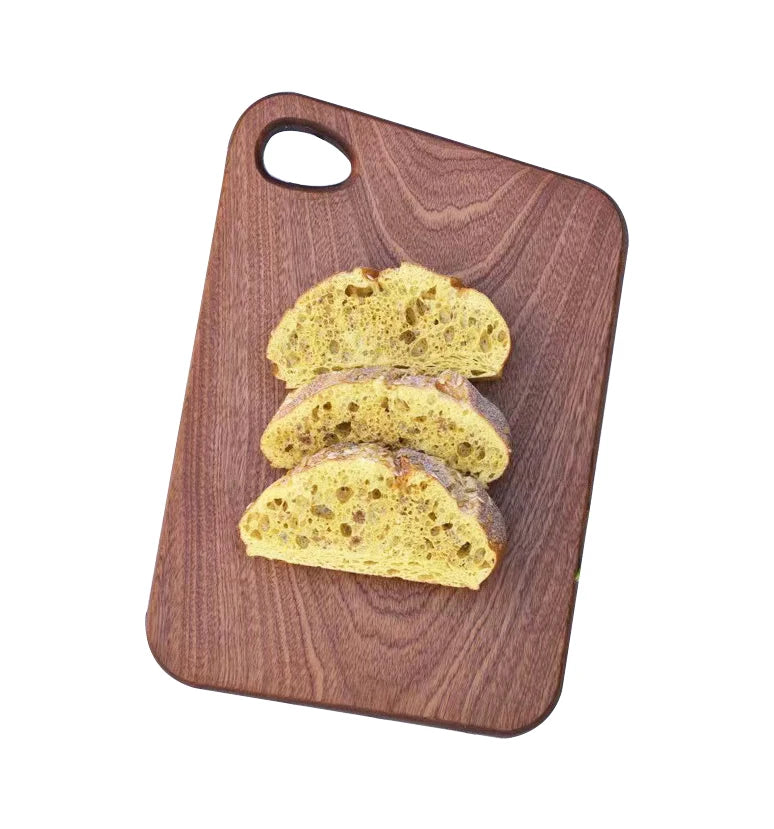 Multipurpose Home Appliance Large Wood Board Deep Rectangle Charcuterie Boards Ebony Wood Cutting Board Wooden Trays for Cheese