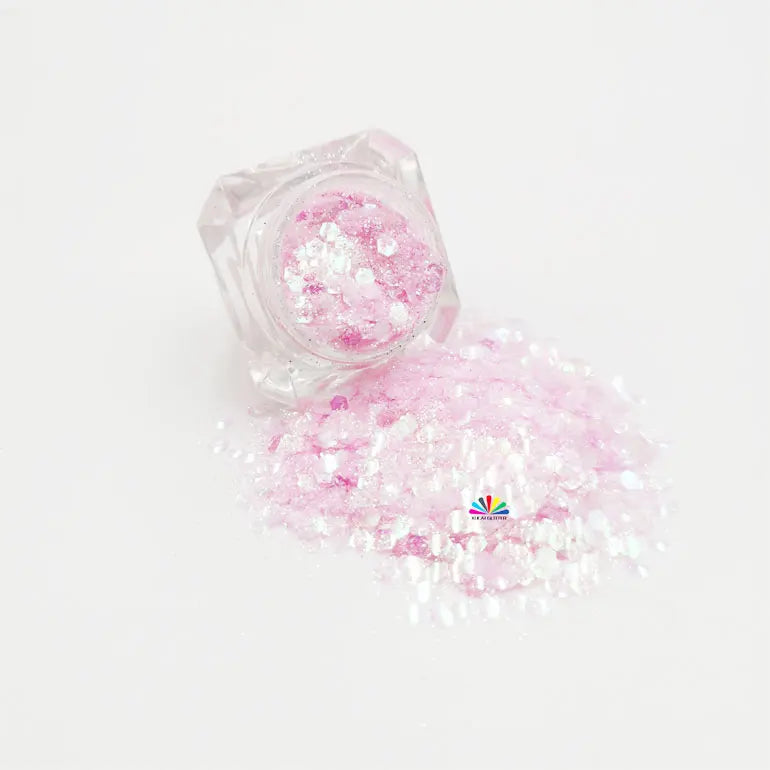 Xucai 1kg Wholesale Bulk Fine Glitter Neon Flake & Chunky Bio Glitter Powder Festival & Crafts Shaker Promotional Party Supplies