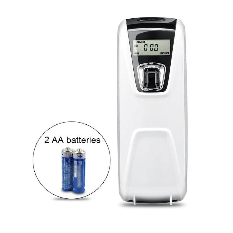Wall-Mounted Automatic LED Perfume Dispenser with Day and Night Sensor Eco-Friendly Battery Aerosol Dispenser for Hotels