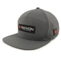 Custom 7 Panel Polyester Embroidery Patch Logo Laser Hole Cut Perforated Cap Snapback Hat
