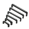 SK4-8017 Medical Standard Pull Handle Light-Weight High-Strength Door Handle for Cabinets Steel Plastic Alloy-Boxed Bagged