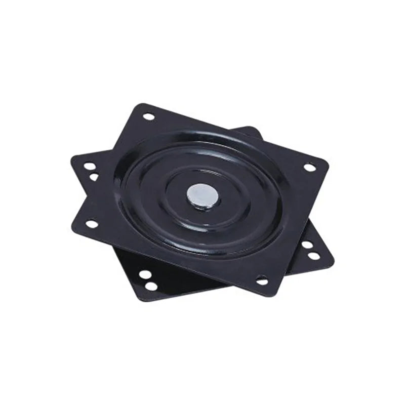 Furniture Hardware Parts Memory Spring Auto Return Bar Iron Stool Swivel Plate Turntable Swivel Plate Chair Base Lazy Susa