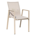 Popular Products 2026 Cheap Steel Frame Bistro Chair Mesh Garden Chair Outdoor Patio Chairs
