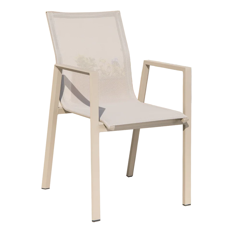 Popular Products 2026 Cheap Steel Frame Bistro Chair Mesh Garden Chair Outdoor Patio Chairs