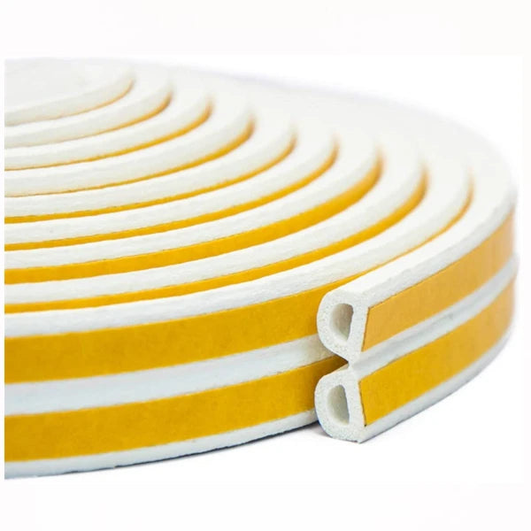 Weather Stripping Seal Strip for Doors and windows Foam Insulation Tape Self Adhesive Sliding Door Weatherstrip