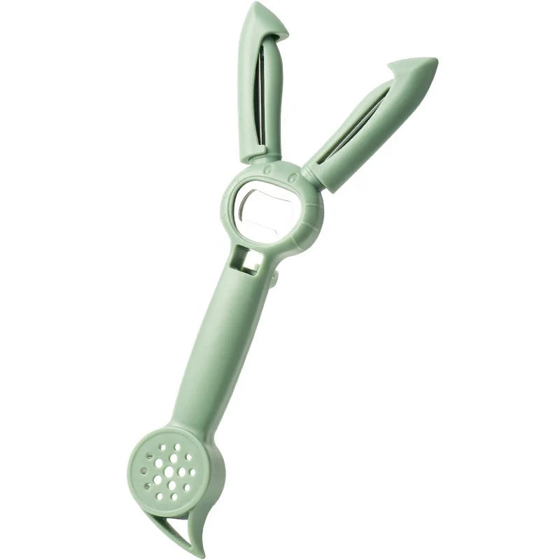 5 In1 Kitchen Multi-Purpose Creative Gadget Home Multi-Function Bottle Opener Can Opener Peeler Corkscrew & Openers