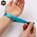 China Factory Certified Top 1 Hot Selling Environmental protection Woven Wristband for Basketball Game