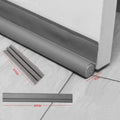 Door Sweep Strip for Exterior/interior Doors Hook & Loop Self Adhesive Under Door Seal