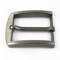 For ZK1199 40mm Matte Garment Luggage Accessory Men's Adjustable Custom Business Double Side Zinc Alloy Belt Pin Buckle