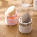 Travel Makeup Shelf Blender Holder with Drying Feature for Makeup Sponge Storage
