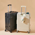 Large Capacity Carry-On Trolley Luggage 20/22/24/26 Inch Travel Bag Spinner ABS Password Suitcase Featuring Cup Holder Luggage