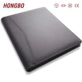 Unisex Letter-Sized Padfolio Resume Portfolio Folder Legal Document Organizer with Business Card Holder and Writing Pad