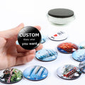 Multiple Shapes Sizes Glass Dome Cabochon Fridge Magnets Travel Souvenir Giveaway Present Gift Kitchen Refrigerator Magnet