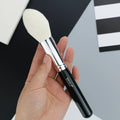 For Single Face Powder Blush Brush Professional Nano Wool Cruelty Free Cosmetic Private Label