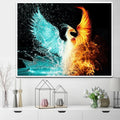 DIY 5D Diamond Painting Colorful Phoenix Bird Animals Diamond Embroidery Full Drill Paintings Pictures Craft Kits Home Decor