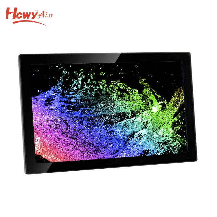 Rk3588 8Gb + 128G 18.5 Inch 1366*768 Wall Mounted Rs232 Rj45 Android Tablet Industrial All in One Pc With Android12