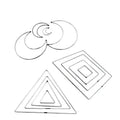 Big Metal Dream Catcher Rings Circle Heart Moon Shaped Catcher Rings Macrame Hoop Rings for DIY Crafts Wedding  Home Wall Decor