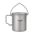 Chinese Products Ultralight 750ml Titanium Camping Mug Water Cup for Outdoor Activities Like Climbing and Touring