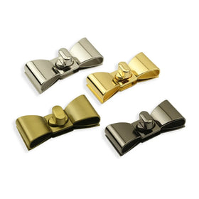 Deepeel BF667 23*55mm Handbag Accessories Bag Lock Snap Decorative Clasps Closure Twist Turn Lock