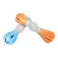 Indestructible Dog Chew Toy Puppies Teeth Cleaning Toy Food Dispensing Interactive Treat Dumbbell Puzzle Toy