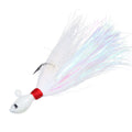 HENGJIA New 7g-85g Deer Hair Lead Jig Head Hooks Buzzbait Single Hook