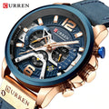 CURREN Hot Sale 8329 Wrist Watch for Men Casual Business Quartz Chronograph Luminous Wristwatches Direct Sales Relogio Masculino