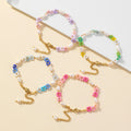 Hot Sale Women Spring Boho Flower Beading Bracelets Popular Handmade Natural Fresh Water Pearl Seed Bead Bracelet for Lady