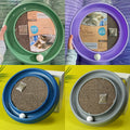 High Quality Modern Style Cat Scratch Board Eco-Friendly Pet Toy with Durable Plastic Material No Flying Chips Falling Discs