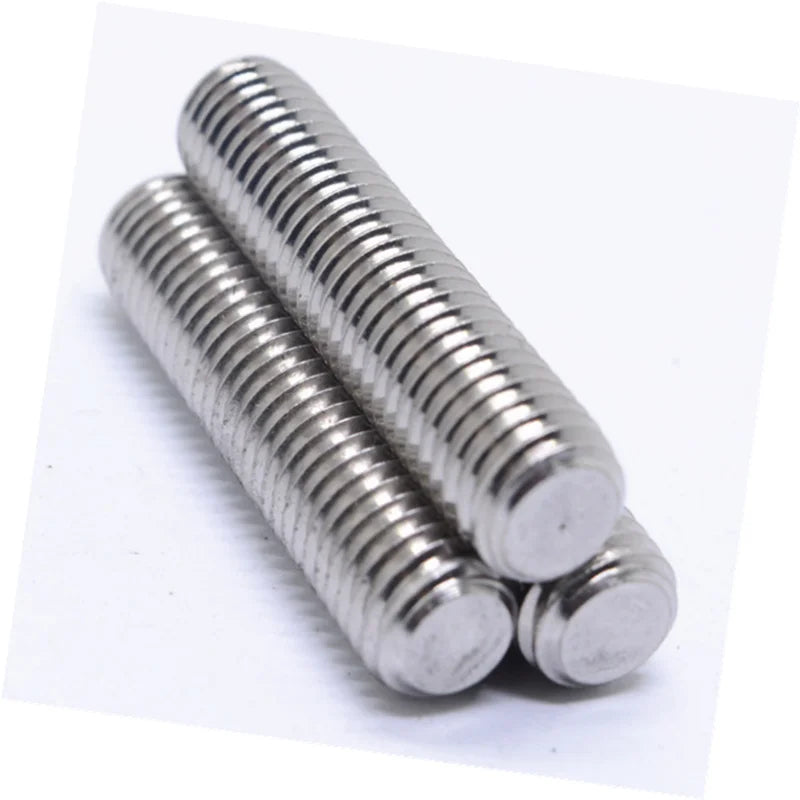 M6 All-Thread Rods Carbon Steel with 304 & 316 Stainless Black & Zinc Finish DIN976 Metric System