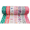 Strong Self Adhesive Plastic Colored Print Packaging Box Bopp Tape Manufacturers Customizable Package Logo Tape Roll