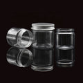 Free Sample 30ml 50ml 100ml 150ml Transparent PET Tea Storage Jar Candy Coffee Bean Matcha Powder Packaging Food Plastic Jar