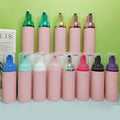 30Ml/50Ml/60Ml/80Ml/100Ml/150Ml/200Ml Frosted Transparent Black Eyelash Shampoo Bottle Mousse Foaming Face Wash Bottle