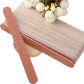 For Thin Sandpaper Nail File 80 Grit Durable Wooden Nail Strips Manicure Polish Strips Model #C4 Wholesale