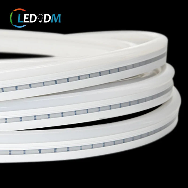 Side View Flexible Led Neon Light 0817 Silicon Tube for 8mm Led Strip DC 12V 24V 5m/roll Wh Ww Rgb Cuttable Neon Strip Light