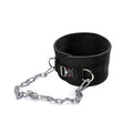 LS0841 Customized Logo Available Workout Fitness Weight Lifting Gym Dip Belt Weighted Steel Buckle