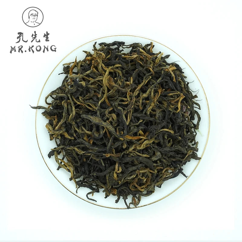 Maofeng Directly Supplied Source Yunnan Dianhong Grade Quality Handmade Black Tea Rich Mellow Unique Flavor Packaged Bulk Bag